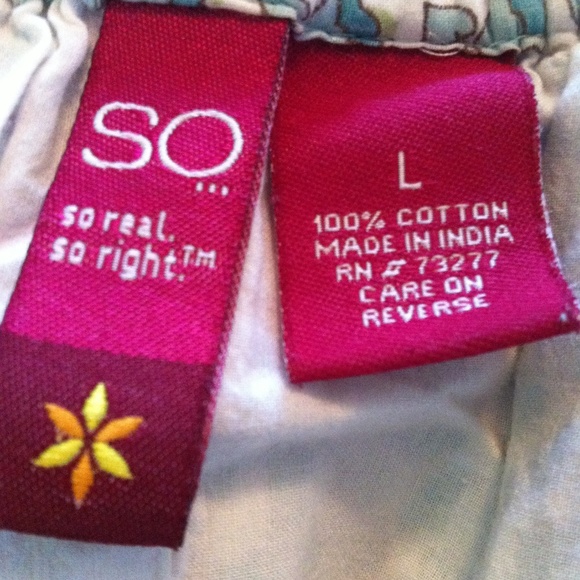 3/$35 Tiered Cotton Skirt - Picture 3 of 5